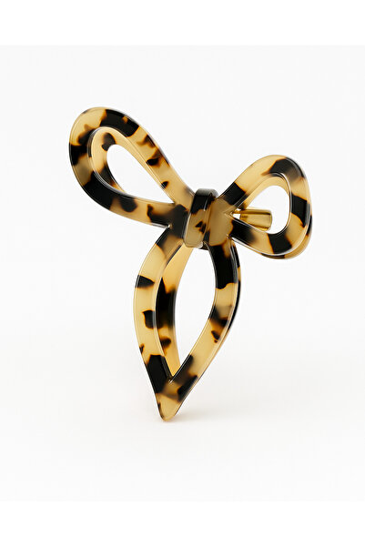 REDTAG Women Beige Printed Hair Clip