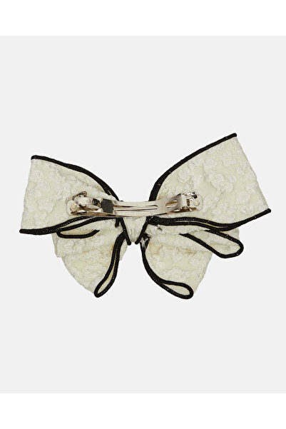 REDTAG Women Ivory Embellished Hair Clip