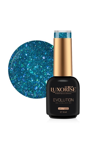 LUXORISE Semi-permanent nail polish Evolution, Fairy Glow - Mirage Spark 10ml