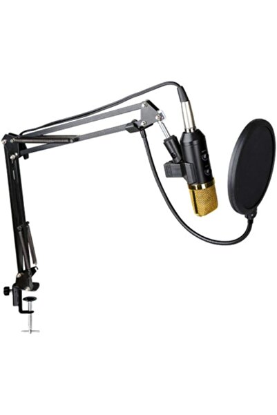 Arabest ميكروفون مكثف احترافي للكمبيوتر مزود بوحدة صدى صوت USB. حامل ميكروفون ومشبك، كمبيوتر شخصي