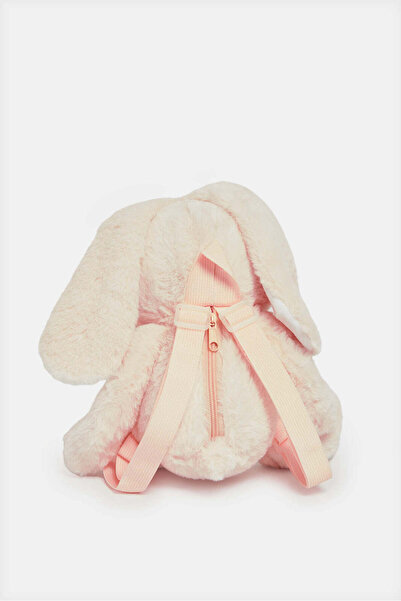 REDTAG Girls Pink Faux Fur Cross Body Bag