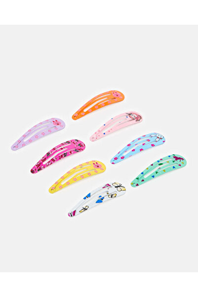 REDTAG Girls Assorted Embellished Hair Clips Set (60 Piece)