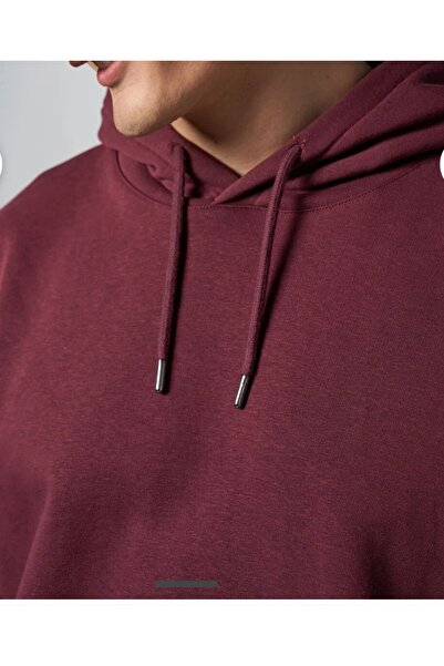 JSCO Men's Hooded Kangaroo Pocket Soft Cotton Three-Ply Fabric Top Quality Sweatshirt