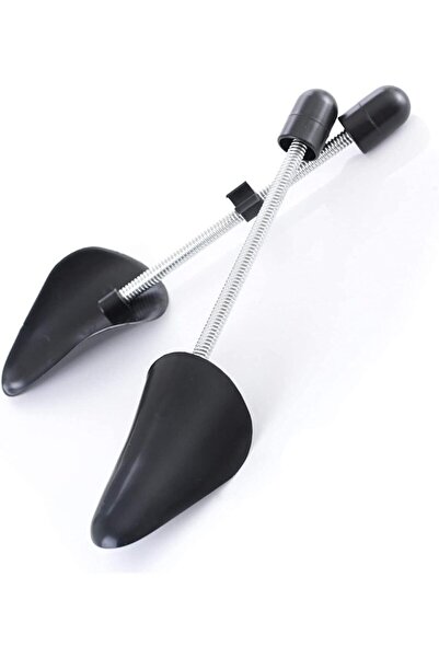 zola Set of 2 shoe wedges, solid plastic, adjustable, size 39-47, black