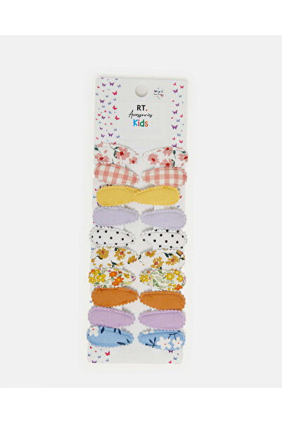 REDTAG مجموعة مشابك شعر مزخرفة متنوعة للبنات (عبوة من 20 قطعة)