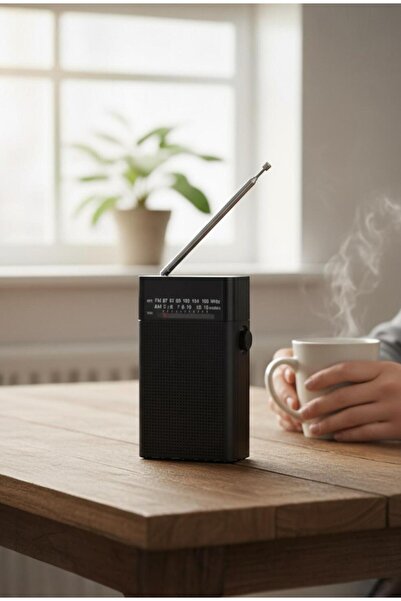 Axe Tools Taşınabilir Cep Tipi Mini Analog AM/FM Radyo – Pilli El Radyosu – N...