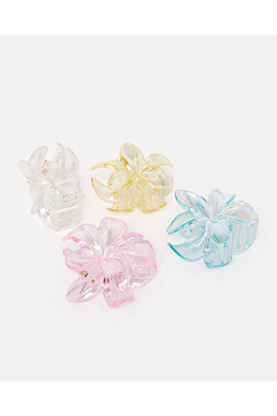 REDTAG Women Assorted Hair Clips Set (4Piece)