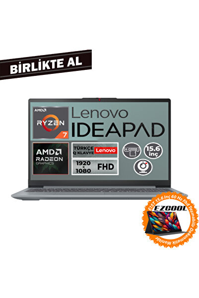 LENOVO IdeaPad Slim 3 Ryzen 7 5825U 16GB 512GB SSD 15.6" Fdos + 15.6" Touch M...