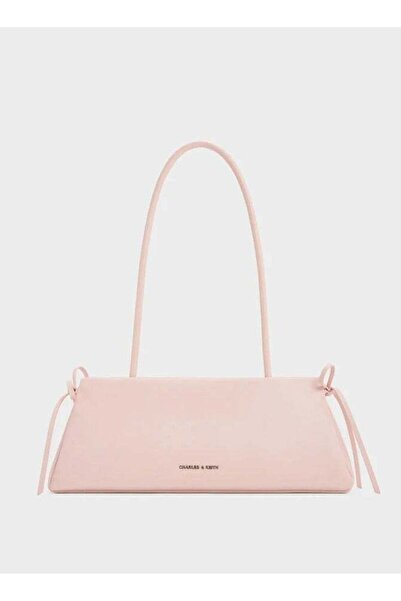 Generic Hazel Bow Long Bag - Light Pink