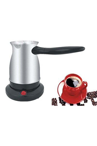 Saharaz Electric Turkish Coffee Maker,Stainless Steel,5 Cups Capacity,For Making Traditional Arabic Coffee