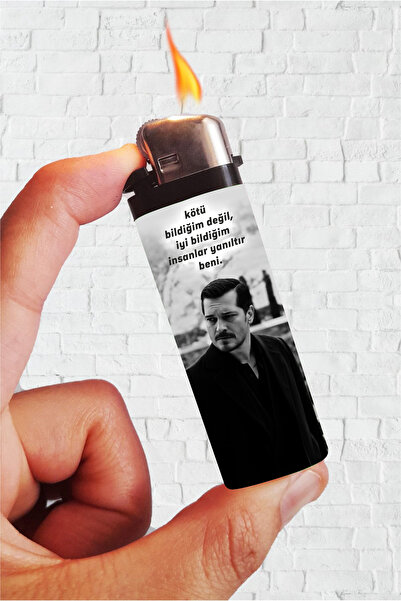 SARANG Çakmak - Kötü Bildiklerim - Replik Eşref Rüya Kaplamalı Klasik Çakmak