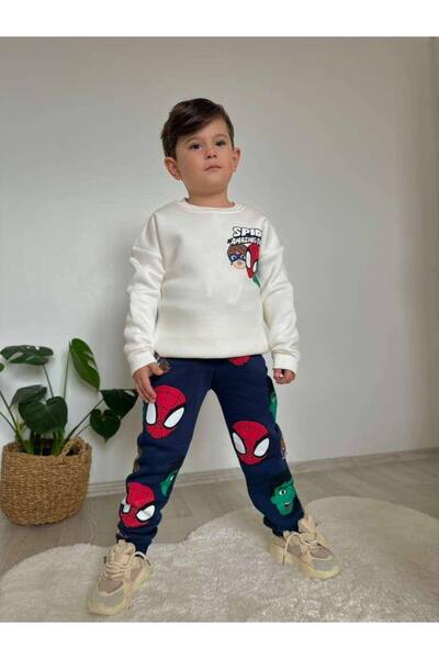 jeliboomkidswear Boy's Printed Set of 2