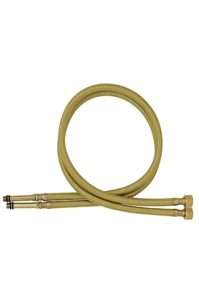 Tycner Flexible connector for faucets, female 8 mm 3/8x10/L-50 N-W, 40 cm, gold