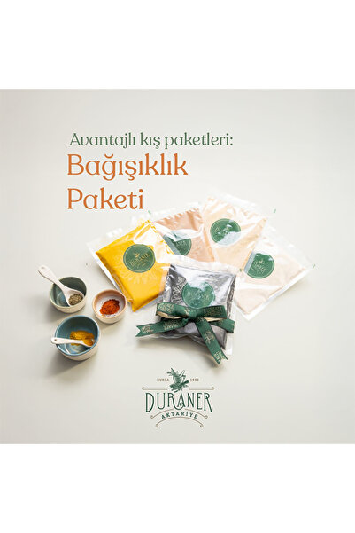 Duraner Bağışıklık Paketi ( Zencefil + Keten Tohumu + Çörek Otu + Zerdeçal + ...