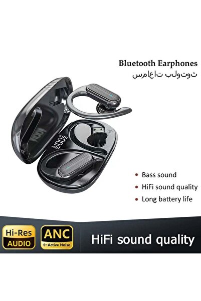 Jliyru سماعات أذن بلوتوث، سماعات أذن لاسلكية حقيقية، سماعة أذن ستيريو رياضية ...