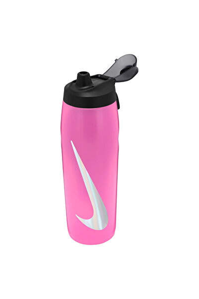 Nike Refuel Bottle Locking Lid 32 Oz Unisex Pembe Antrenman Suluk N.100.7670....