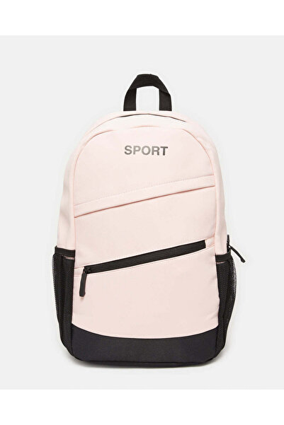 REDTAG Men Pink Sport Print Backpack
