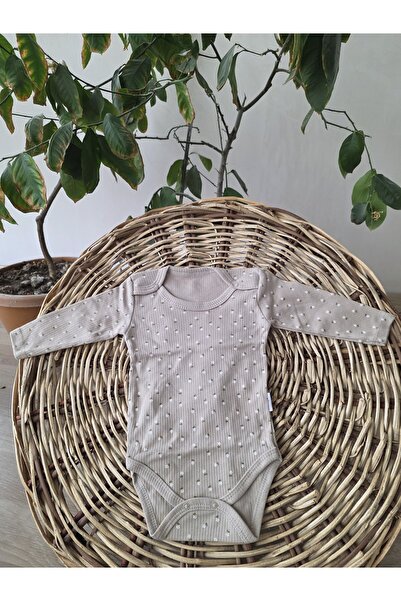 Nayinom Lale Baskılı Yarım Kol Küçük Badi – %100 Pamuk, Esnek ve Nefes Alan Kumaş