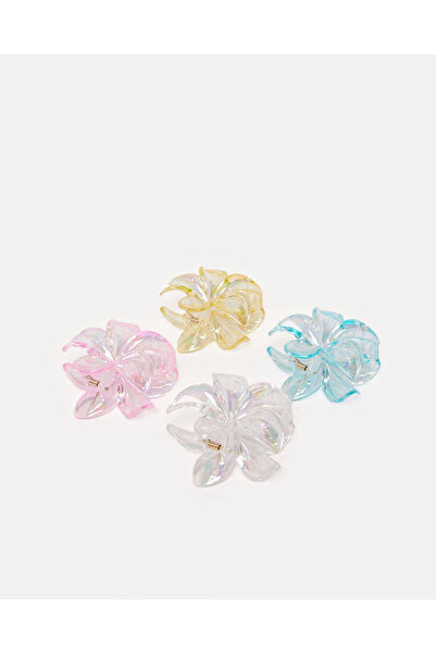 REDTAG Women Assorted Hair Clips Set (4Piece)