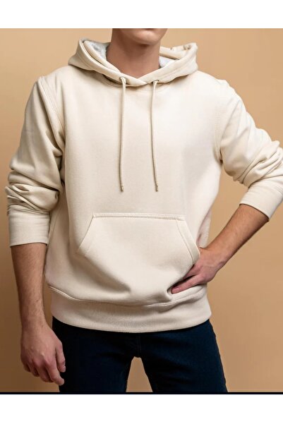 JSCO Men's Hooded Kangaroo Pocket Soft Cotton Three-Ply Fabric Top Quality Sweatshirt