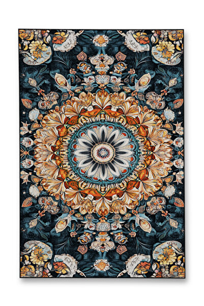 Rugs Modern Halı MOSSO Παραδοσιακό Θεματικό Σχέδιο Υφαντό Χαλί με Βάση Vintag...