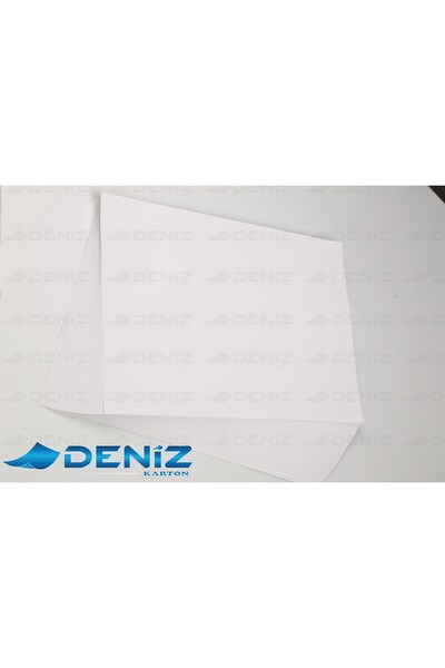 Deniz Karton 500 adet YAPIŞKANLI A4 STİCKER TÜM YAZICILARA UYGUN 1. HAMUR