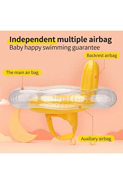 bebeLOGIC Swimming ring with panties for babies 6-22 KG, seat type, star print, bebeLOGIC™