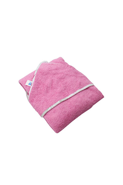 BalticBebe Hooded towel, Balticbebe, Premium Cotton, 80x90 cm, pink, 0-2 years, Girls, Universal