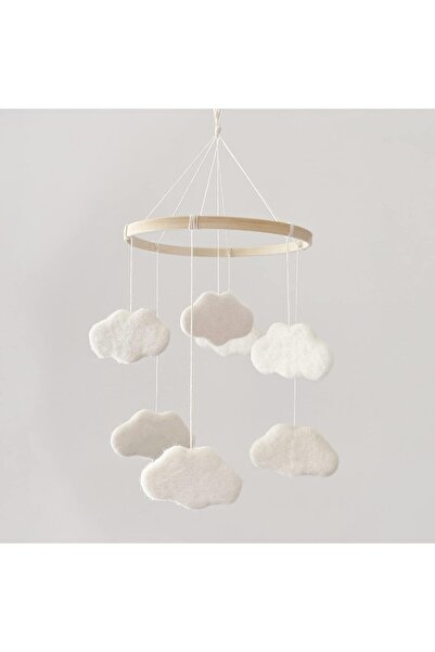 Generic Back and Play Baby Mobile by EBINGMIMA — Boho Cloud Felt Design