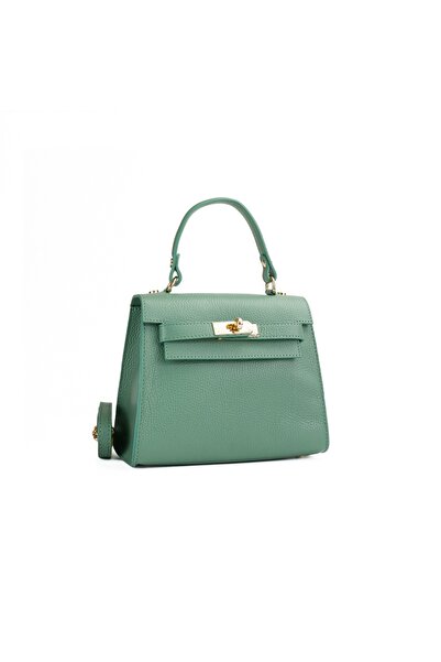 Posete Fagaras Thea Leather Purse - MINT, Genuine Leather Bag, Bags, Summer B...