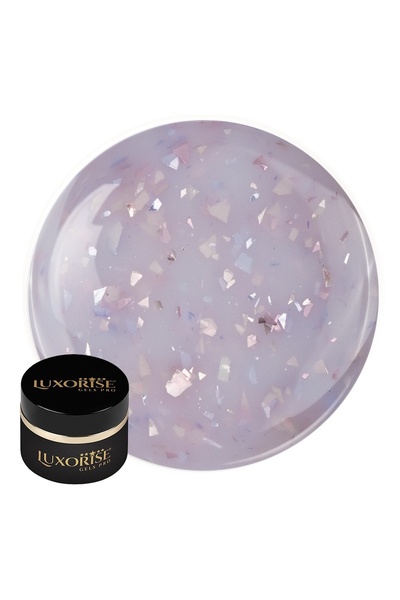 LUXORISE RevoFlex Glitz Nail Builder UV Gel 15ml, Petal Confetti
