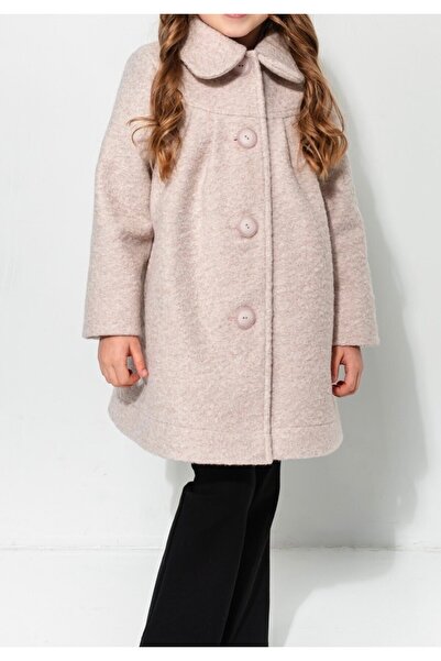SUZIE Girls' pale pink coat