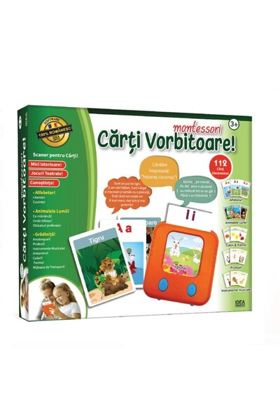 İDEA Joc de Societate Educativ Electronic ”Carti Vorbitoare” Montessori