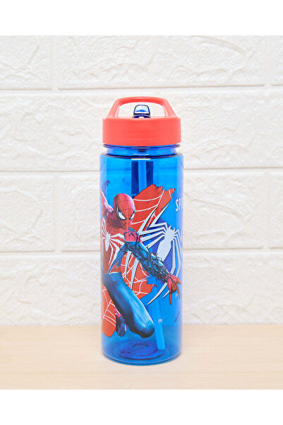 REDTAG Blue Spiderman 2 Water Bottle (650ml)