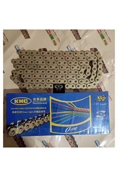 MOTO ULUSOY Kmc Oringli Sarı Zincir 520 Hv 120L Cbr250 Mt25 R25 Nınja250 Domi...