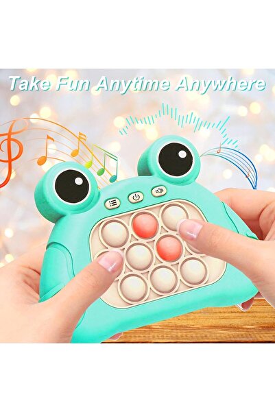 Generic Handheld Electronic Pop Fidget Toy - Sensory Fast-Press Bubble Game for Kids & Adults (Ages 3+)