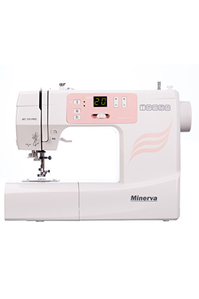 Minerva Digital sewing machine MC110PRO, 100 programs, 800 imp/min, 70W