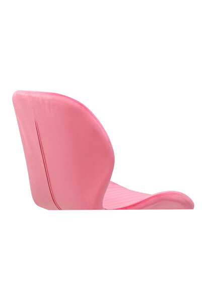 ARTA DOOR Opal Pink Chairs-2 Textile, Gold Rose Leg - Modern, HoReCa, Kitchen, Living Room, Office, Bedroom