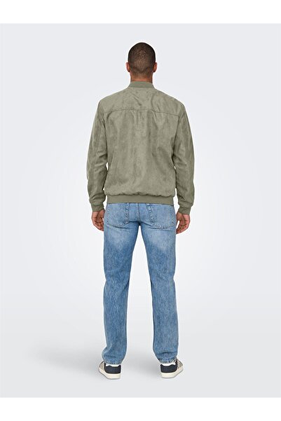 Only & Sons Чоловічий ONSLUCAS FAKE SUEDE BOMBER OTW NOOS OS22027463-4765047