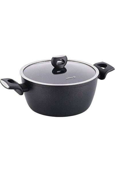 KORKMAZ Nora Granite Cookware 24×11.7 cm by - Gray, A2941