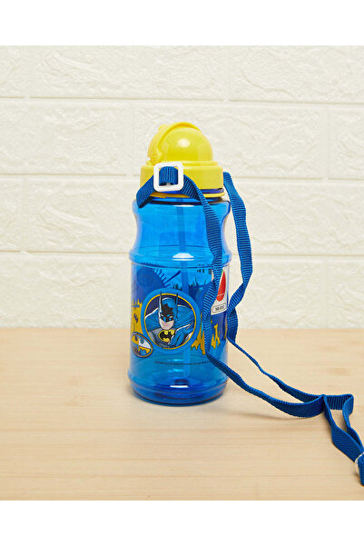 REDTAG Blue Dc Batman Transparent Water Bottle (500ml)