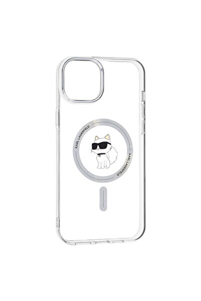 Karl Lagerfeld Case for IPhone 15 Plus, IML MagSafe, Transparent