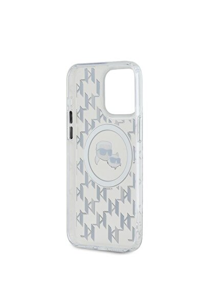 Karl Lagerfeld Case for IPhone 15 Pro, IML MagSafe, Transparent