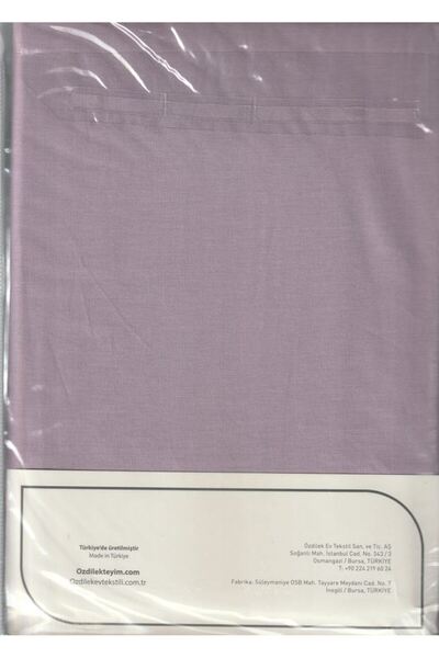 Özdilek Fitted Sheet with Pillowcase Ranforce 180*200 Mink Colourist