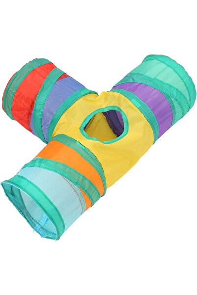 zola Interactive tunnel for small animals, polyester, 80x55 cm, multicolor