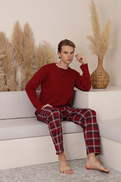 Butik My-Berk-%100-Cotton-Long-Sleeve-Patterned-4 Transitional -Standard-Fit-...