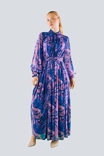 IDYL Girdle Patterned Dress