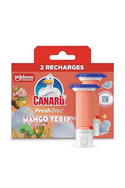 sc johnson Gel de toaletă Canard Toilet Fresh Disc, ediție limitată, Tropical...