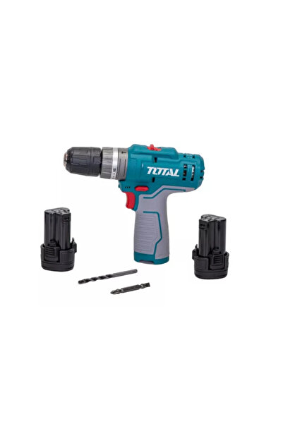 TOTAL - 12V 1.5Ah Percussion (Hammer) Drill (Charger Not Included)