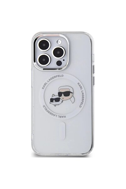 Karl Lagerfeld Case for IPhone 14 Pro Max, IML MagSafe, White